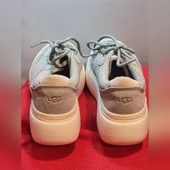 UGG Marlin Mega Lace Greyhound Platform Sneakers Size 7 US - Picture 7 of 12